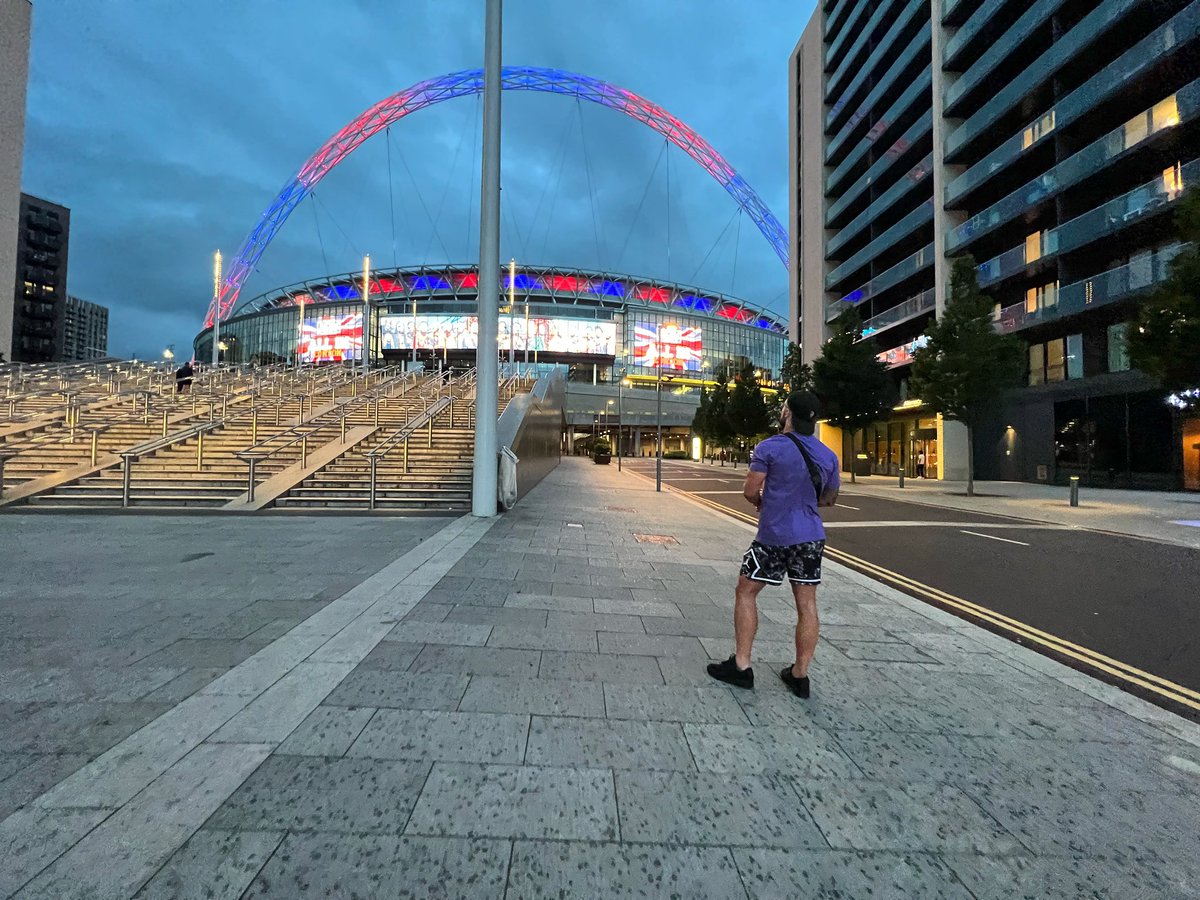 TheKipSabian's tweet photo. So I hear @AEW is coming back to Wembley in 2024?

On Daddy Kips birthday.

#EmbraceTheChange https://t.co/6H4Z0MxByO