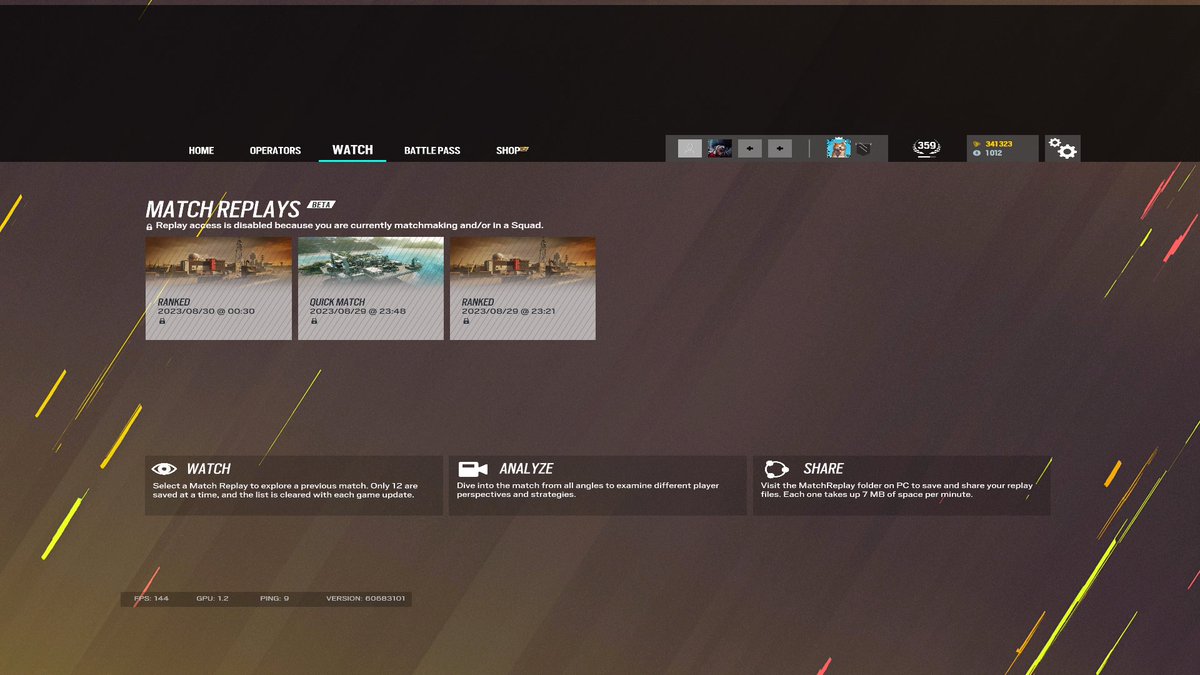 lkw_0916's tweet photo. @UbisoftSupport @UbisoftSupport I played 2 matches,but it doesn't count me https://t.co/vsreuUC9Bv
