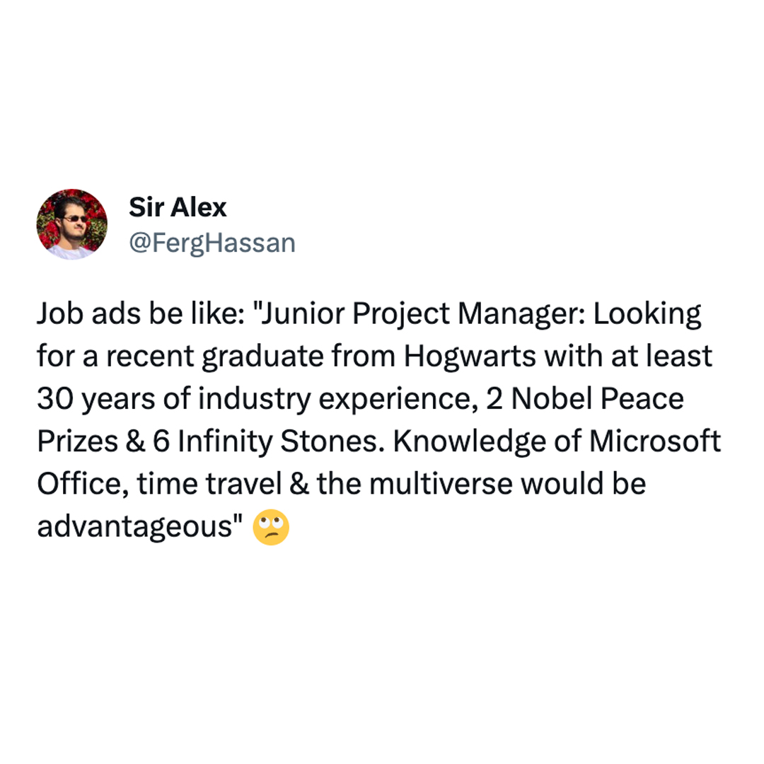 They really are!

cc. FergHassan