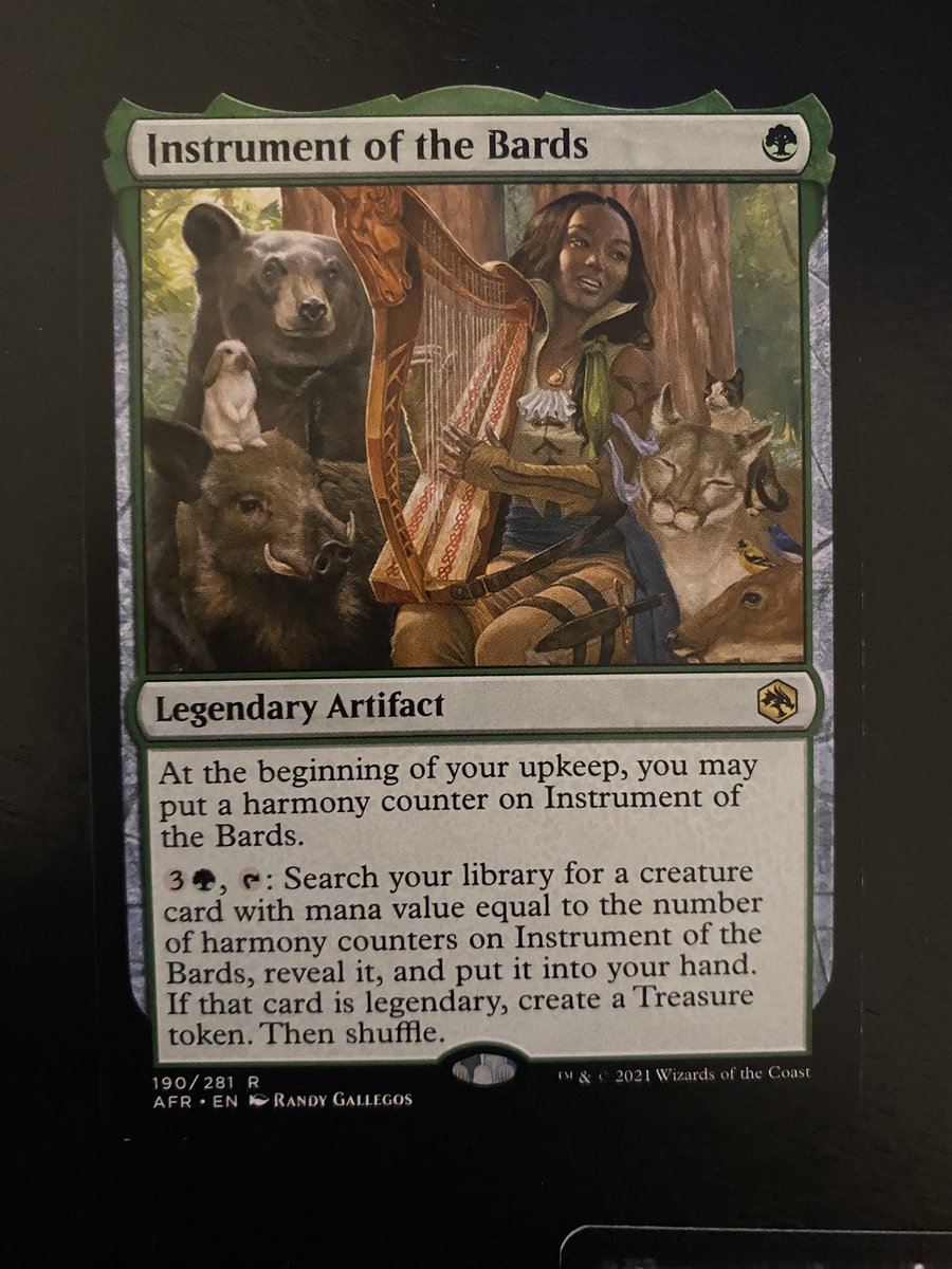 kardempire1's tweet photo. Instrument of the Bards
#MTG 
#MTGEldraine 
#mtgjp 
#MTGSecretLair 
#MTGSLD 
#MagicTheGathering 
#MTGCMM 
#mtgphyrixia 
#mtgstandard https://t.co/y0fHuM13Zc
