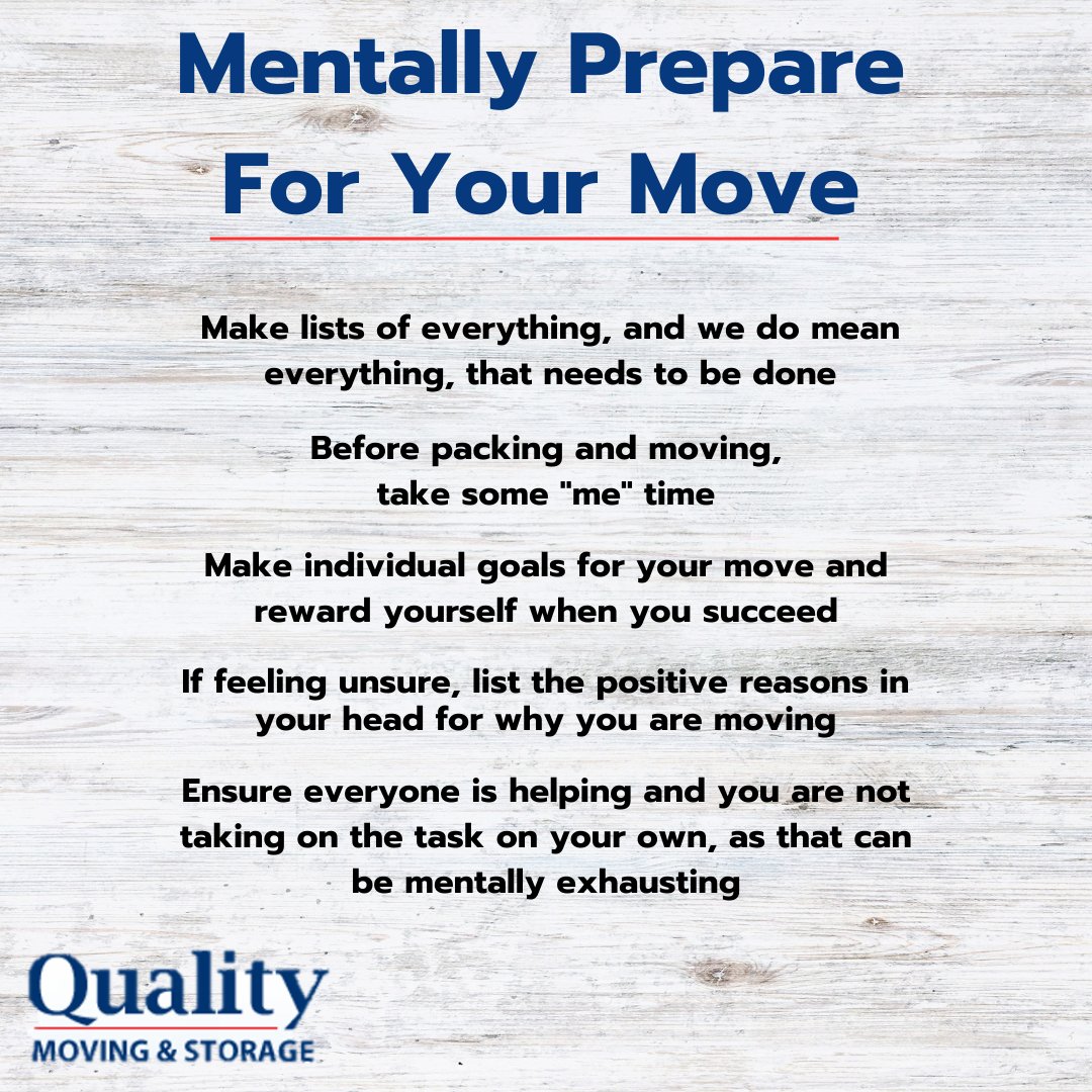 QualityMovingNY's tweet photo. A move is not only physically demanding, but it can be mentally stressful as well. How can you prepare for your move mentally? With these tips! #QualityBrawn #MovingTips https://t.co/QBaUwNBDKm