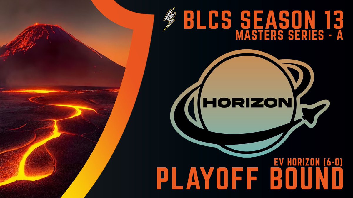 Black Line Championship Series (@blacklinecs) on Twitter photo Following last weeks results, <a href="/EscVelocityGG/">Escape Velocity Esports</a> Horizon has secured a spot in the BLCS Season 13 Masters Series playoffs! Following last weeks results, <a href="/EscVelocityGG/">Escape Velocity Esports</a> Horizon has secured a spot in the BLCS Season 13 Masters Series playoffs!