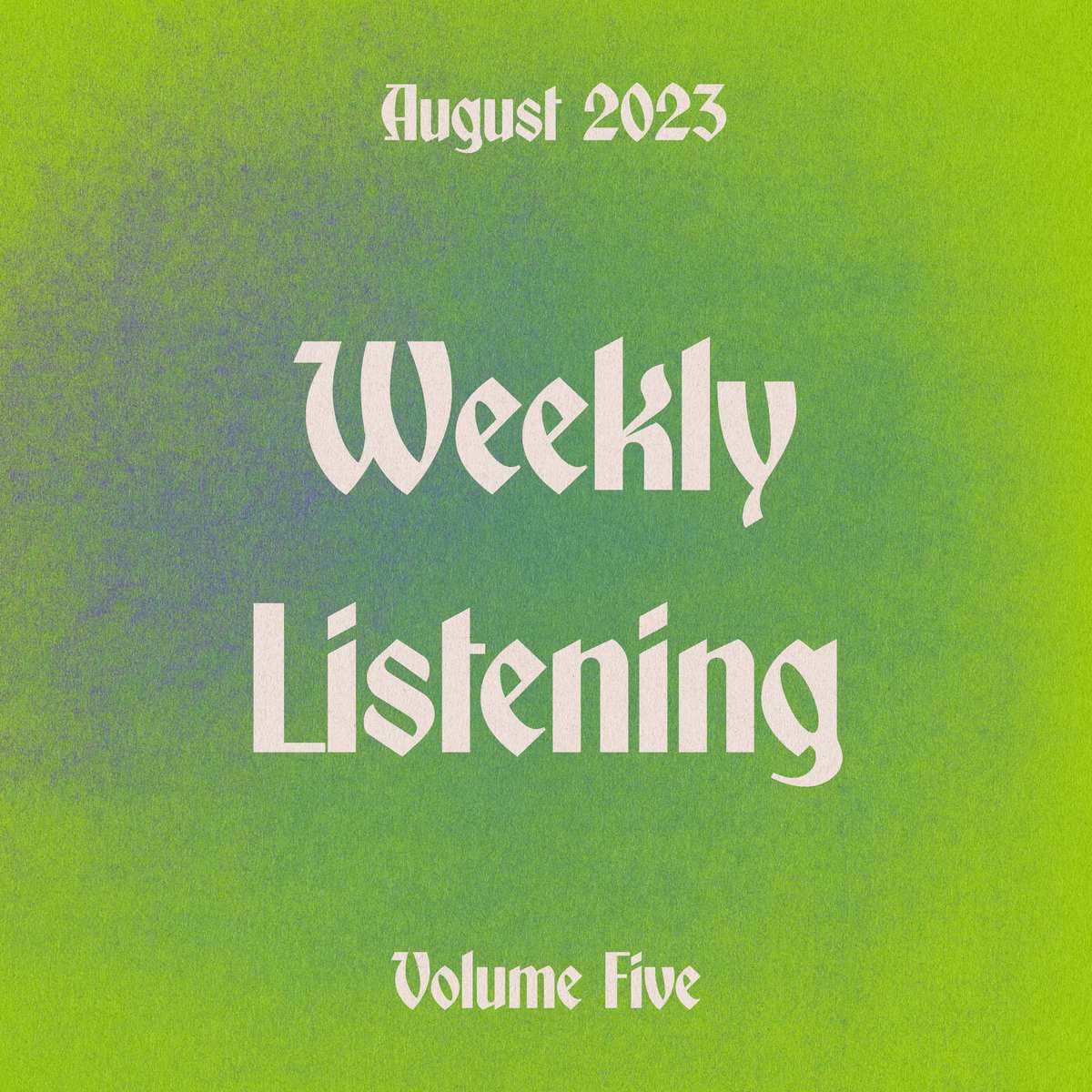 The latest Weekly Listening features songs from Darryl Kissick, @FastRomantics, Jordan Murawa, Loose Wing (@fanaticpro), maeve & quinn, @SeaLemonMusic (@luminellerecs), So It Was, trash girl, Wastelander & @worriersmusic (@ejrc). varioussmallflames.co.uk/2023/08/28/wee…
