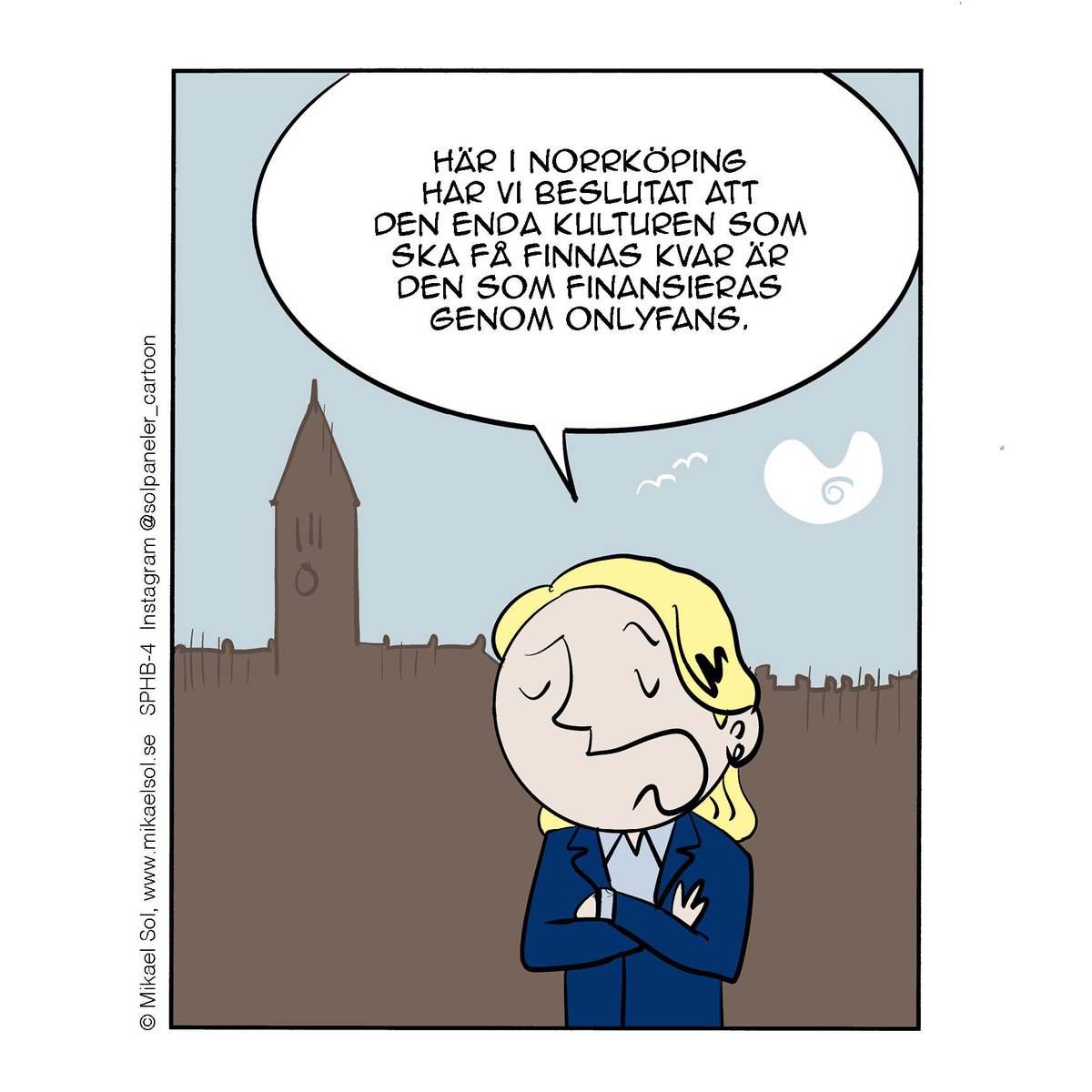 I Norrköping har de kommit på hur kulturen ska finansieras. #svpol