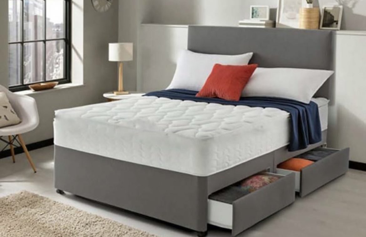 This divan bed with headboard and mattress has up to 55% OFF!! Check it out here ➡️ awin1.com/cread.php?awin…
