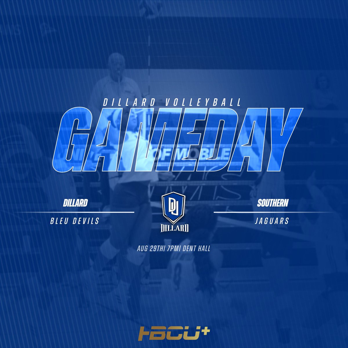 GeauxDU's tweet photo. Dillard game day‼️‼️
🆚Southern 
🏟️ Dent Hall
📍New Orleans,LA
⏰7:00 p.m. CST
📺HBCU+ App
#geauxbleu🔵😈🏐 

HBCU+ is FREE and available on most platforms including smart tv’s! https://t.co/xSvRYwDIxm