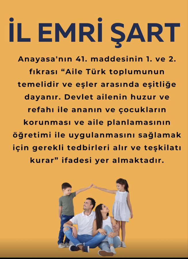 AİLE kavramı basit bir kavram değildir. Ailesinden ayrı öğretmenlere bu akşam bayramı yaşatacağınıza eminiz.

#ilemrivakti
<a href="/tcbestepe/">T.C. Cumhurbaşkanlığı</a>
<a href="/RTErdogan/">Recep Tayyip Erdoğan</a>
<a href="/tcmeb/">Millî Eğitim Bakanlığı</a>
<a href="/Yusuf__Tekin/">Yusuf Tekin</a>
<a href="/dbdevletbahceli/">Devlet Bahçeli</a>
<a href="/ahaber/">A Haber</a>
<a href="/atvcomtr/">atv</a>
<a href="/anews/">ANews</a>
<a href="/banuel/">Banu EL</a>