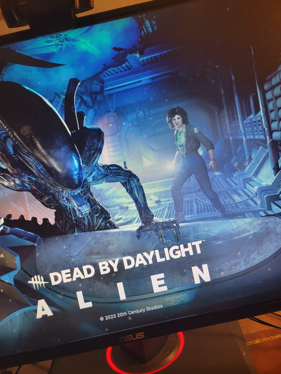 mama_clueless's tweet photo. Alien is here! #dbd #twitch #gamer #dead #by #daylight #ooohno https://t.co/15KqDsmi6e