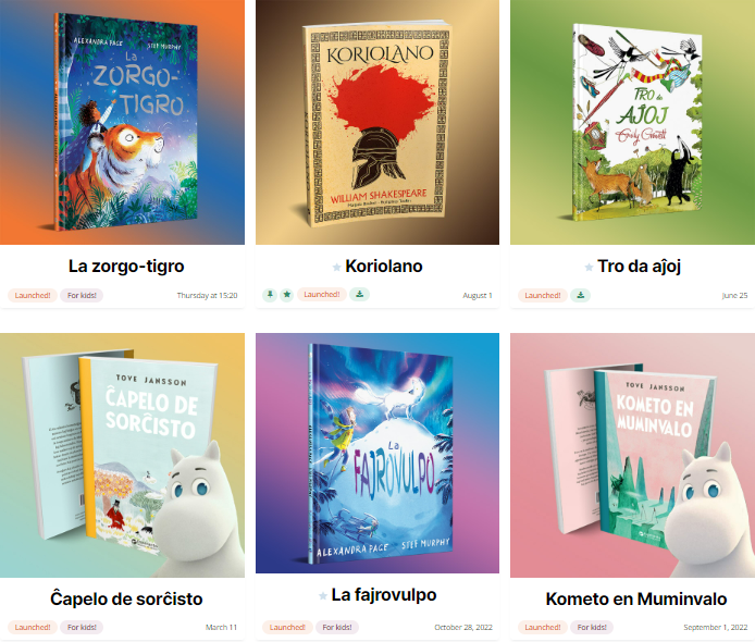 Esperanto_UK's tweet photo. Tiun ĉi plenkoloran malmole binditan libron ni vendas kontraŭ nur £5! https://t.co/Cfoxa8zbNw

Jen informoj pri nia eldon-agado: aĉet-ligilo por ĉiu titolo troviĝas en ĝia artikolo: https://t.co/V6DOSAhFEX 6/7 https://t.co/o0HaYtzUO6