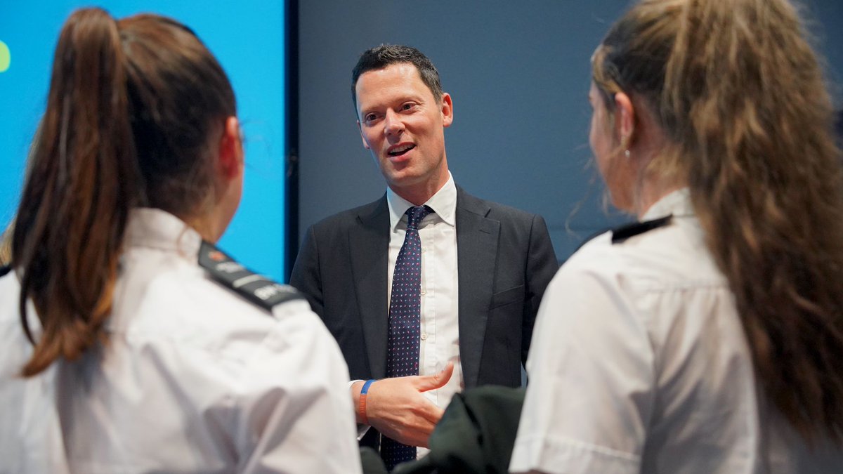 Prison officers are exceptional individuals who deserve society’s thanks and respect.

Today I met the latest cohort of talented Unlocked Graduates. I wished all new recruits the best as they prepare to begin this important and rewarding work.