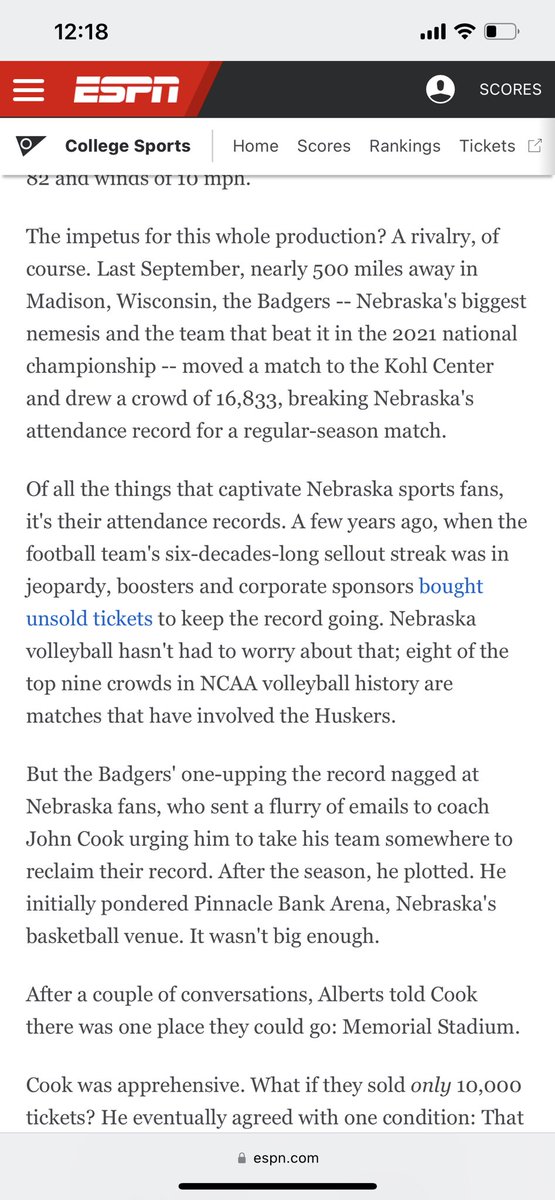 ae_mar10's tweet photo. love that they’re only doing it because wisconsin broke their regular season attendance record https://t.co/hpHuHBMi45