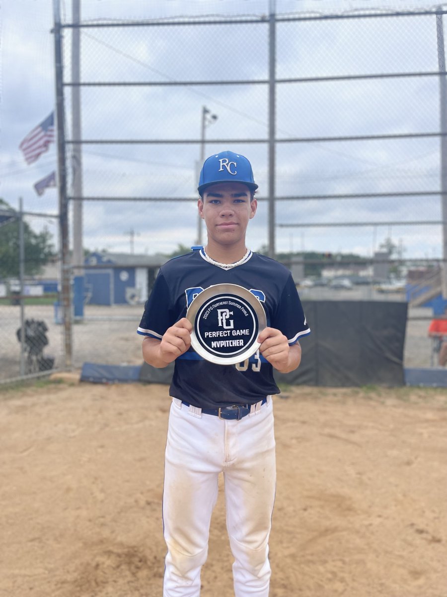 PGYouthBB's tweet photo. 2023 14U Northeast Summer Finale @PGMidAtlantic 

🥇Champion: RCBC Ghost 14U Americans
🥈Finalist: LI Storm
🏅MVP: Colin Raymond
🏅MVPItcher: Aaron Vazquez https://t.co/WshhqHzGoR