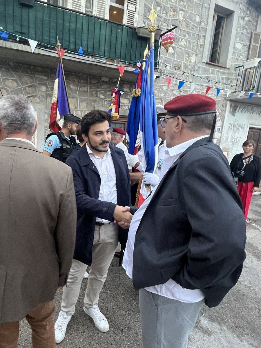 tomatis_gabriel's tweet image. Hier à #Drap, j'ai eu l'honneur de représenter la Députée @A_Masson06 lors des cérémonies marquant le 79ème anniversaire de la libération de la commune. 

Hommage à la France libre et à ceux qui ont sacrifié leur vie pour elle 🇫🇷🙏
