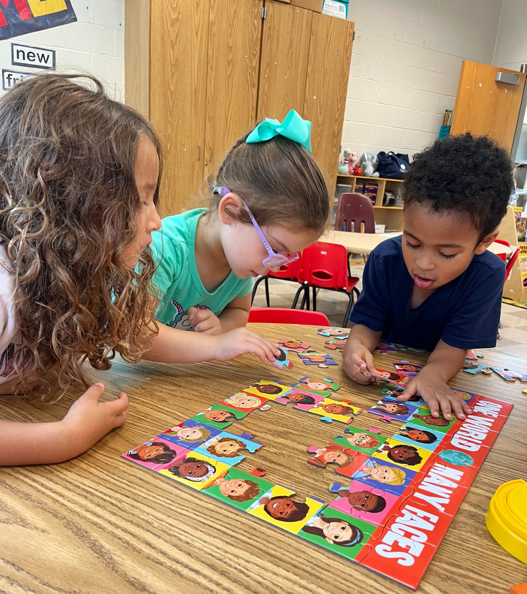 BilalsPreKClass's tweet photo. “We’re working it!!” I love hearing these words of excitement and pride as new friends learn how to cooperate during center time! 🎉🥰 @aps_OEL #thisisprek #learningandgrowing #centertimeislearningtime ✨ https://t.co/thXRJd3Pcz