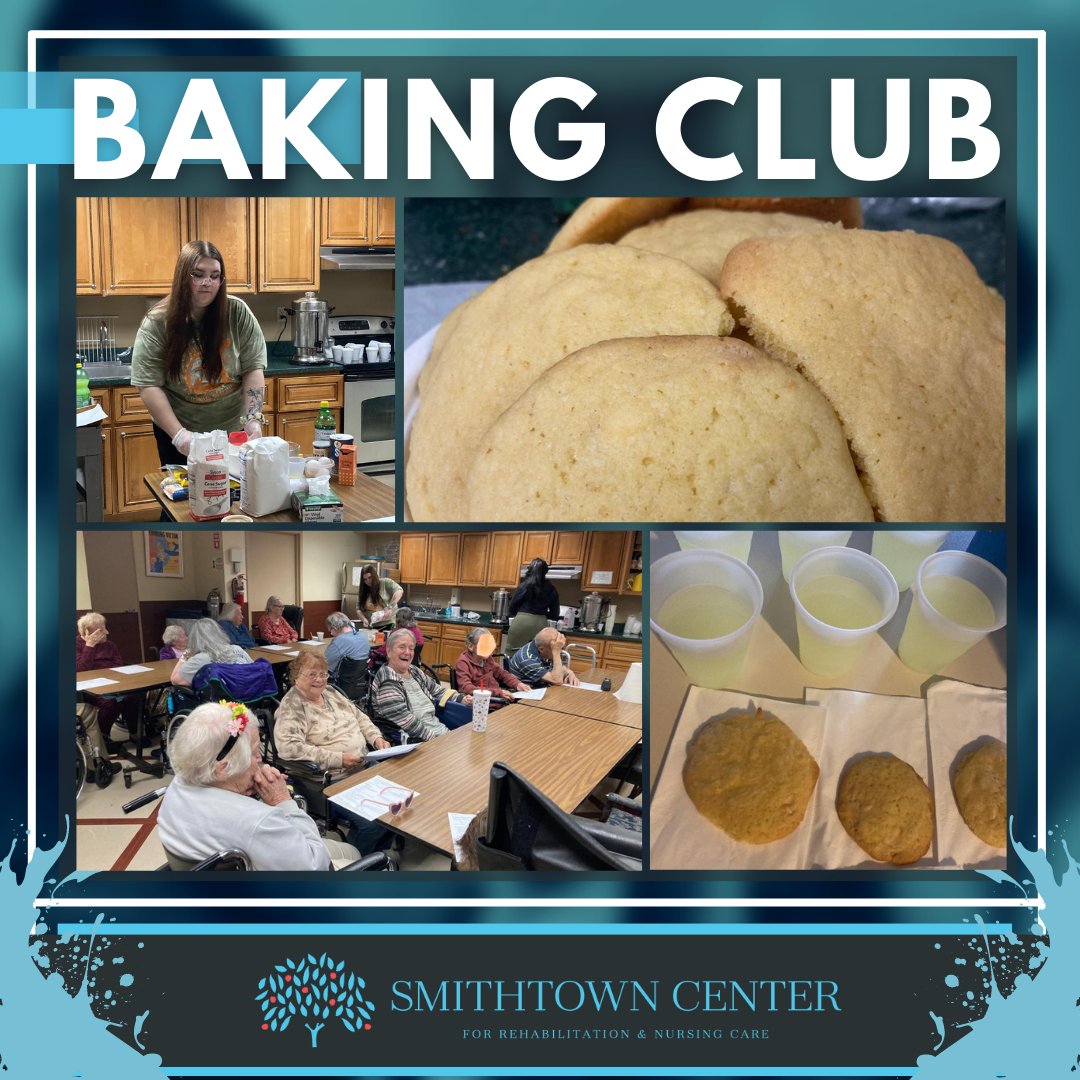 smithtowncenter's tweet image. We satisfied the sweet tooth of our wonderful residents at Smithtown Center! 

Our baking club brought some delicious lemon white chocolate cookies alongside refreshing lemonade during our afternoon movie matinee!🍪😍🍋

#BakingClub #SweetTreats #MovieMarathon #LemonLovers