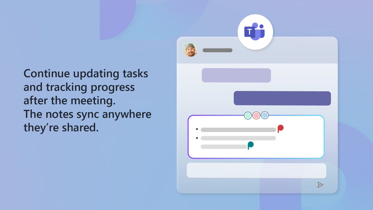 Have you tried Teams collaborative notes with Microsoft Loop? It keeps you and coworkers connected and up to speed on important details.