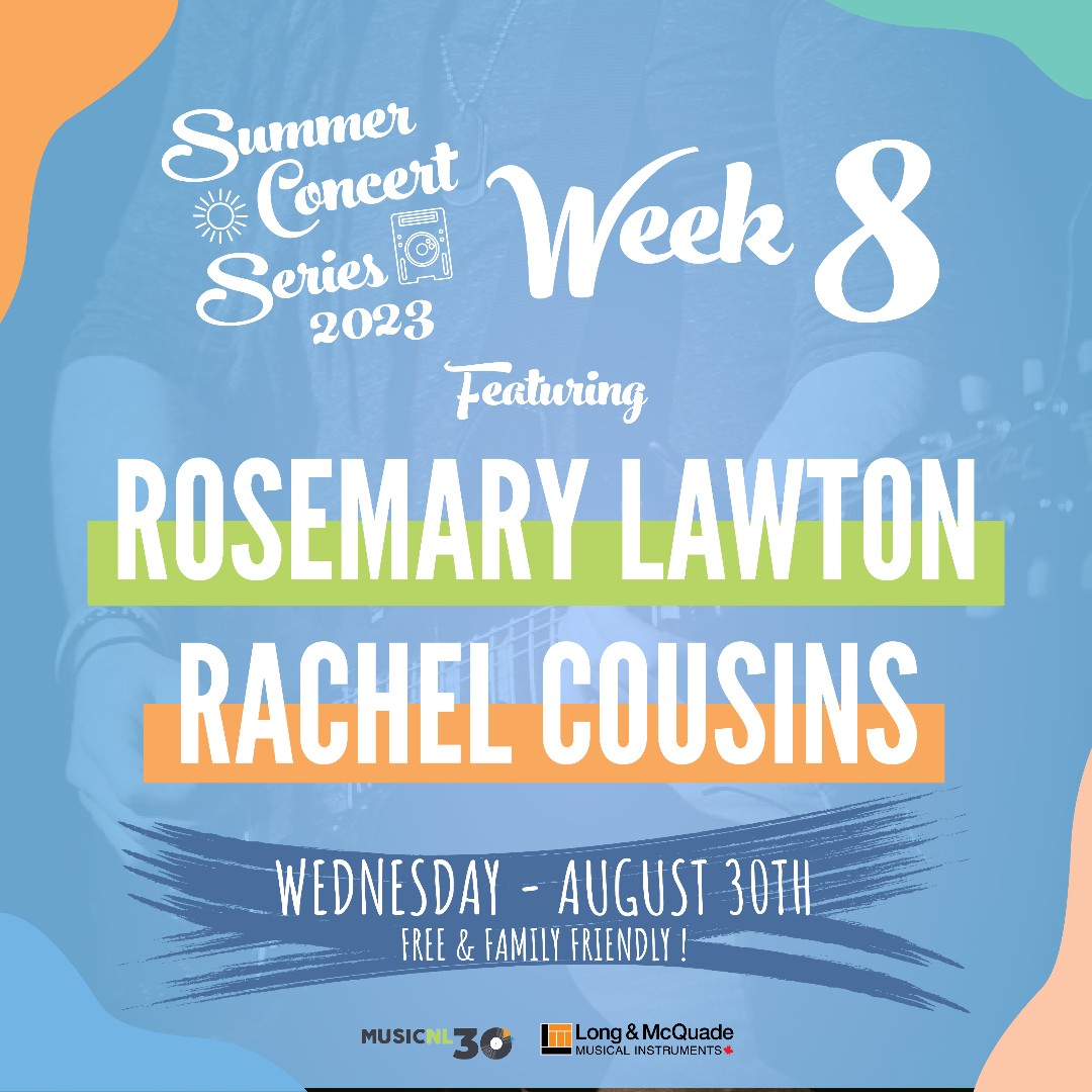 ⭐ Summer Concert Series on George Street ⭐

Free, all-ages and family-friendly performances on George Street! 
6:00 PM to 9:00 PM on Wednesday Evenings. 

Week 8:
<a href="/Rosemarylawton/">Rosemary Lawton</a> 
Rachel Cousins

Learn More👇
georgestreetlive.ca/summer-concert…

<a href="/GeorgeStLive/">George Street</a>