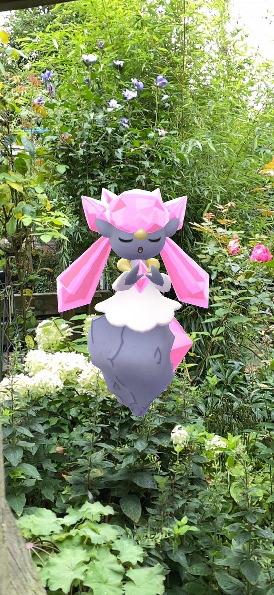 KathaBlueSky's tweet photo. Moin Moin ⚓️
🥳💖🎊💞🎊💖🎊💞🎊💖🥳
New beautiful #Pokemon #Diancie and #Megadiancie !
Love 🫶it soooo much ! ;o)
#PokemonGOFest2023 #GOsnaphot #BuddyPokemon #PokemonGO https://t.co/osZHrkjRwW
