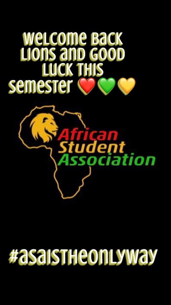 Welcome back lions we hope you had a great summer and here’s to an even better semester❤️💚💛 #asaistheonlyway