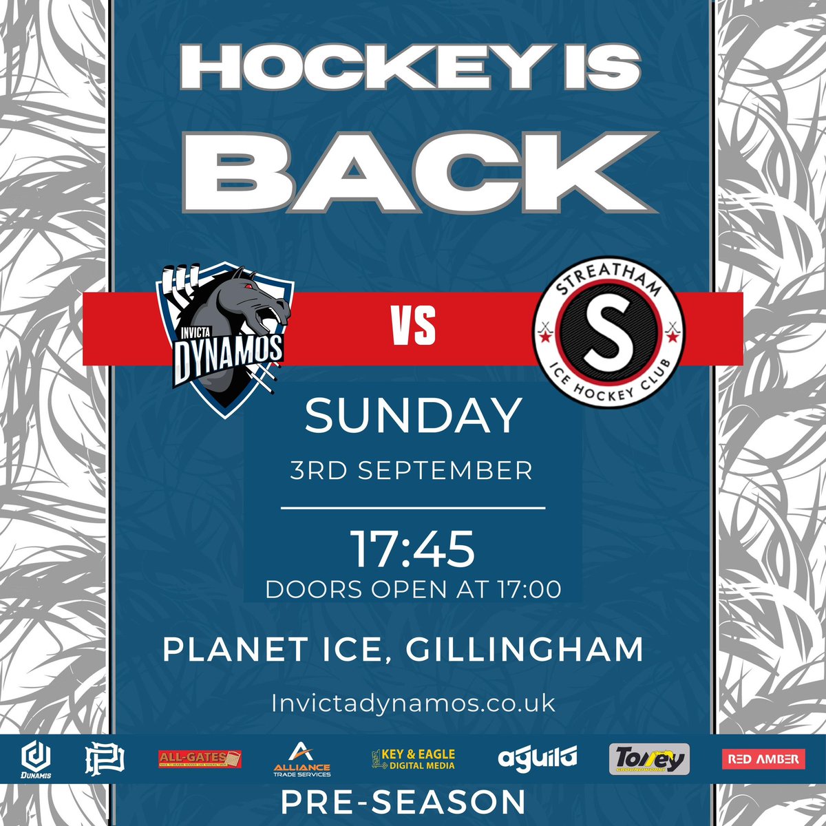 HERE WE GO! HOCKEY IS BACK! After a long summer our new look team will take to the ice for the first time of the 2023/24 season! Got hockey withdrawals?? You've not got much longer to wait! Join us to RAISE THE ROOF! Let’s make it a big one! Details below 👇