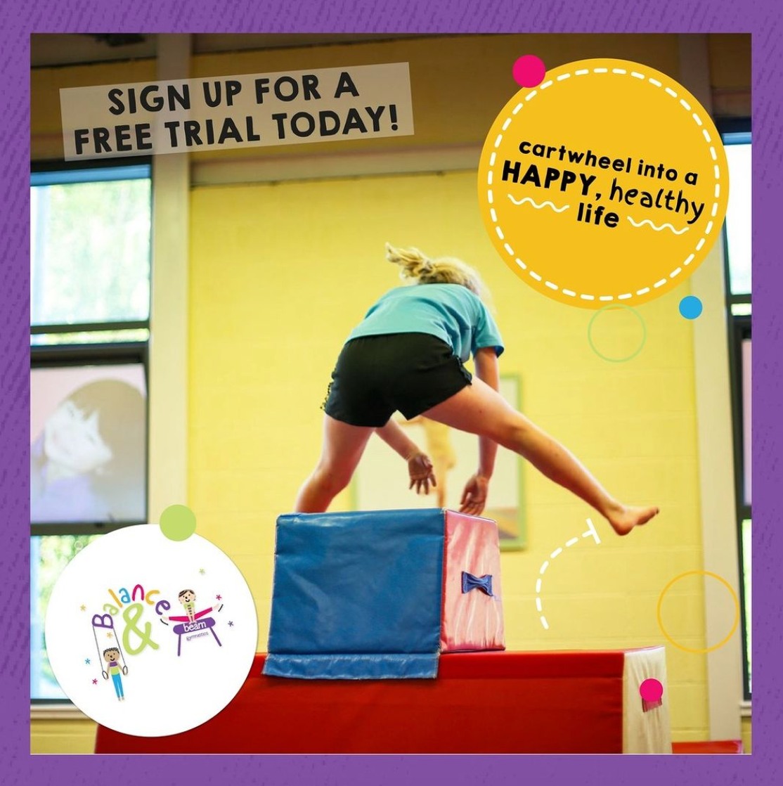 BalanceAndBeam's tweet photo. Would you and your child like to come and play for free? 🤸♀️
We’re offering you the chance to come and try a class here at Balance & Beam. Book your free trial at https://t.co/XZW6z6LQEX
#staffordshiregymnastics #balanceandbeam #gymnastics #childdevelopment #freetrial https://t.co/GIzRVV4vmR