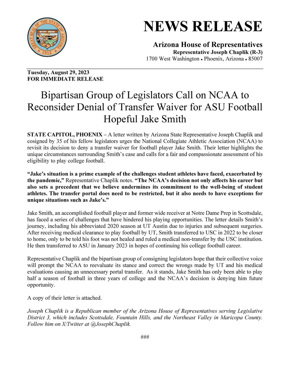 Arizona House Republicans tweet media