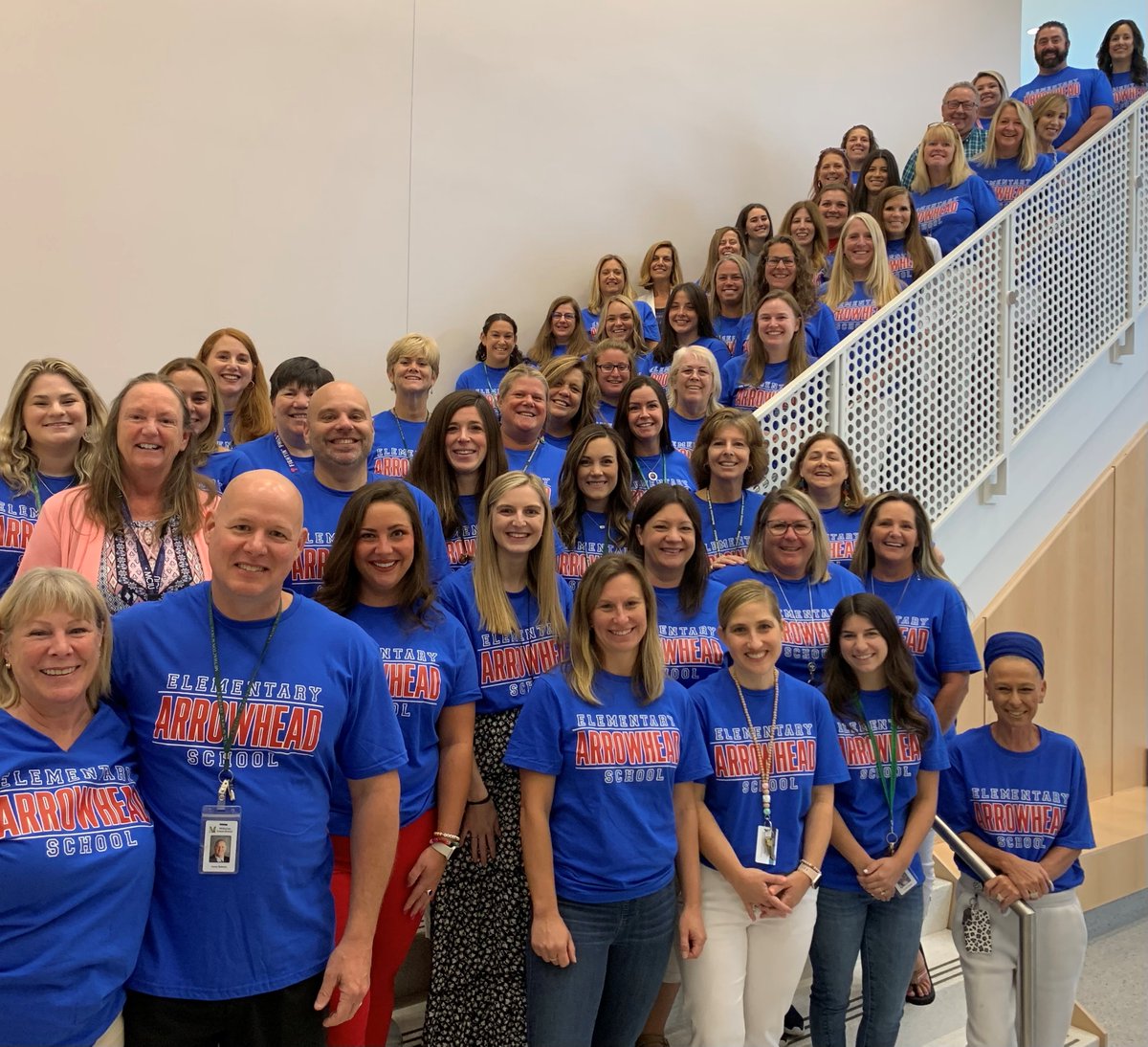 Welcome back! We missed you! Our students gave a thumbs up to Methacton, Arrowhead, and the first day! <a href="/Methacton/">Methacton Schools</a>