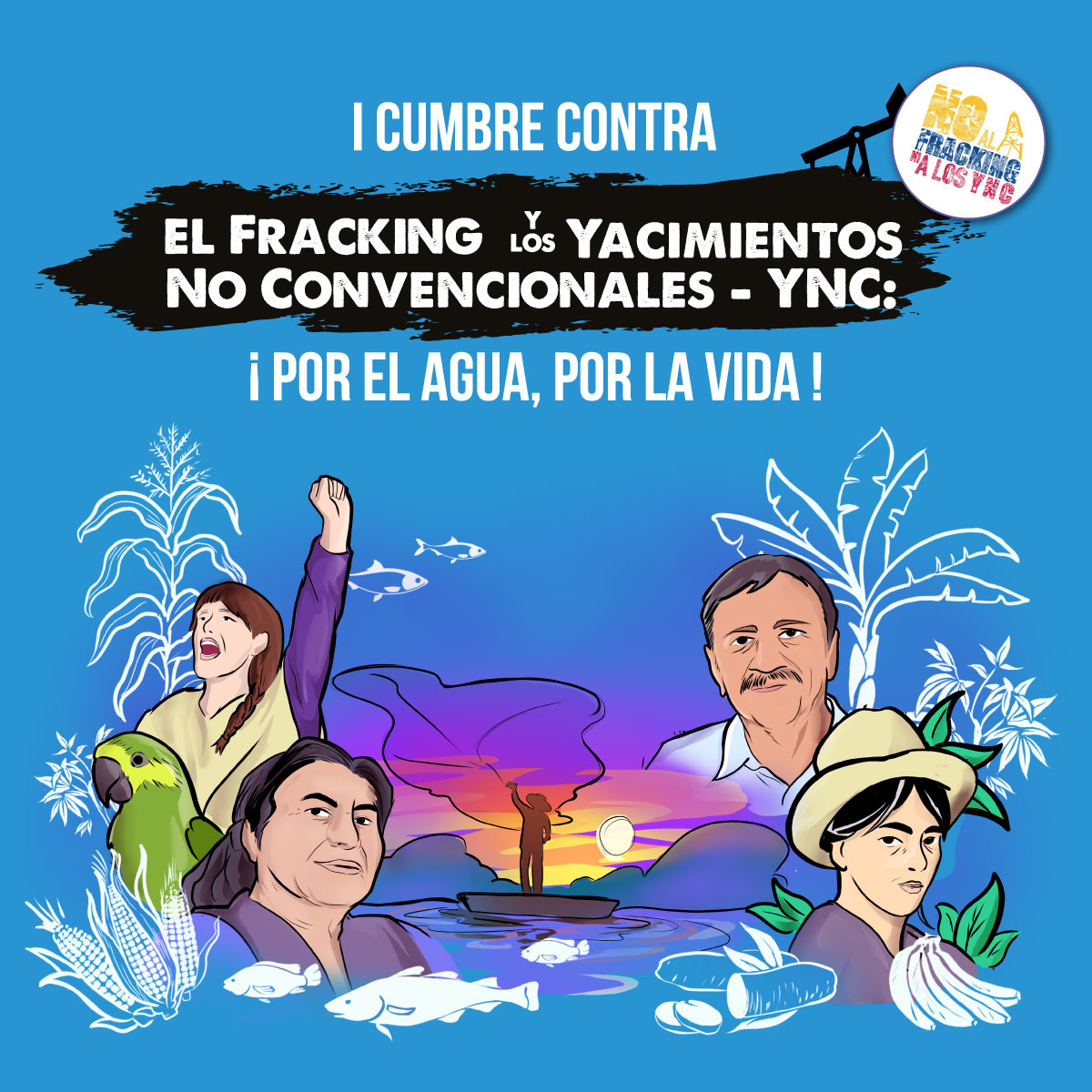 CensatAguaViva's tweet photo. 🌊 Únete a la Lucha por el Agua y la Vida 🌿
Este 30 de agosto, nos encontramos en la I Cumbre contra el Fracking y Yacimientos No Convencionales, YNC. ✊🏽
📍 Auditorio Gabriel García Márquez • Bogotá
🕗 Desde las 8 a.m.
#SinFracking #SinYacimientosNoConvencionales💧 https://t.co/q38rJrgfDu