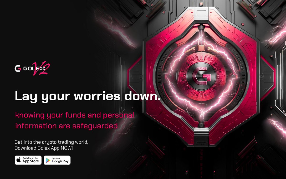 Security is our top priority at Golex. by advanced encryption technology. Your safety matters to us! Join now: golex.io #SecureTrading #SafetyFirst
