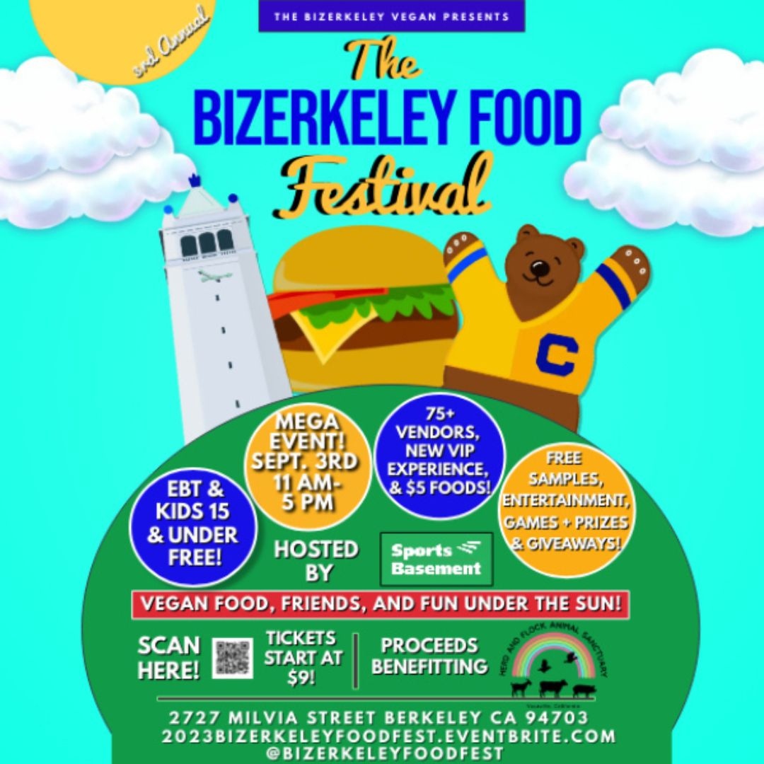 blacksheepeat's tweet image. ✨ Hey San Francisco! ✨

Looking for something fun to do this weekend? Come say hi at the Bizerkeley Vegan Food Festival in Berkeley! We'll be there Sunday from 11am–5pm handing out tasty Black Sheep Lamb meatballs – we hope to see you there! 

#BlackSheepFoods #FlavorFreedom