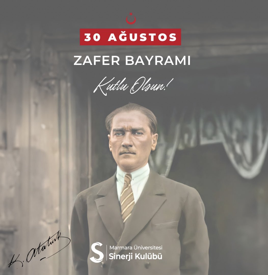 Bağımsızlık ve hürriyet mücadelemizin yıldönümü olan 30 Ağustos Zafer Bayramı’ mız kutlu olsun! 🇹🇷 #30AgustosZaferBayramı