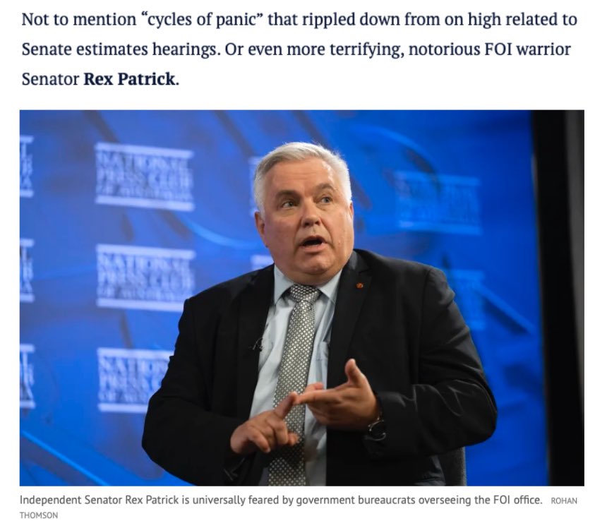 Rex Patrick tweet media