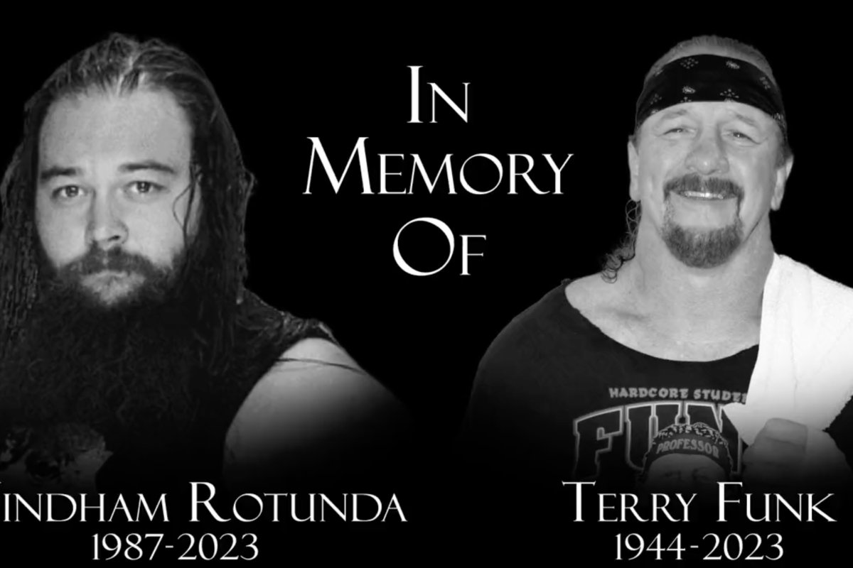 #DWL and @TWALiveEvents present: 

#InRemembrance

A tribute show to #BrayWyatt & #TerryFunk 

Coming to you tomorrow night from Amarillo, TX.

Official Card Feed:
