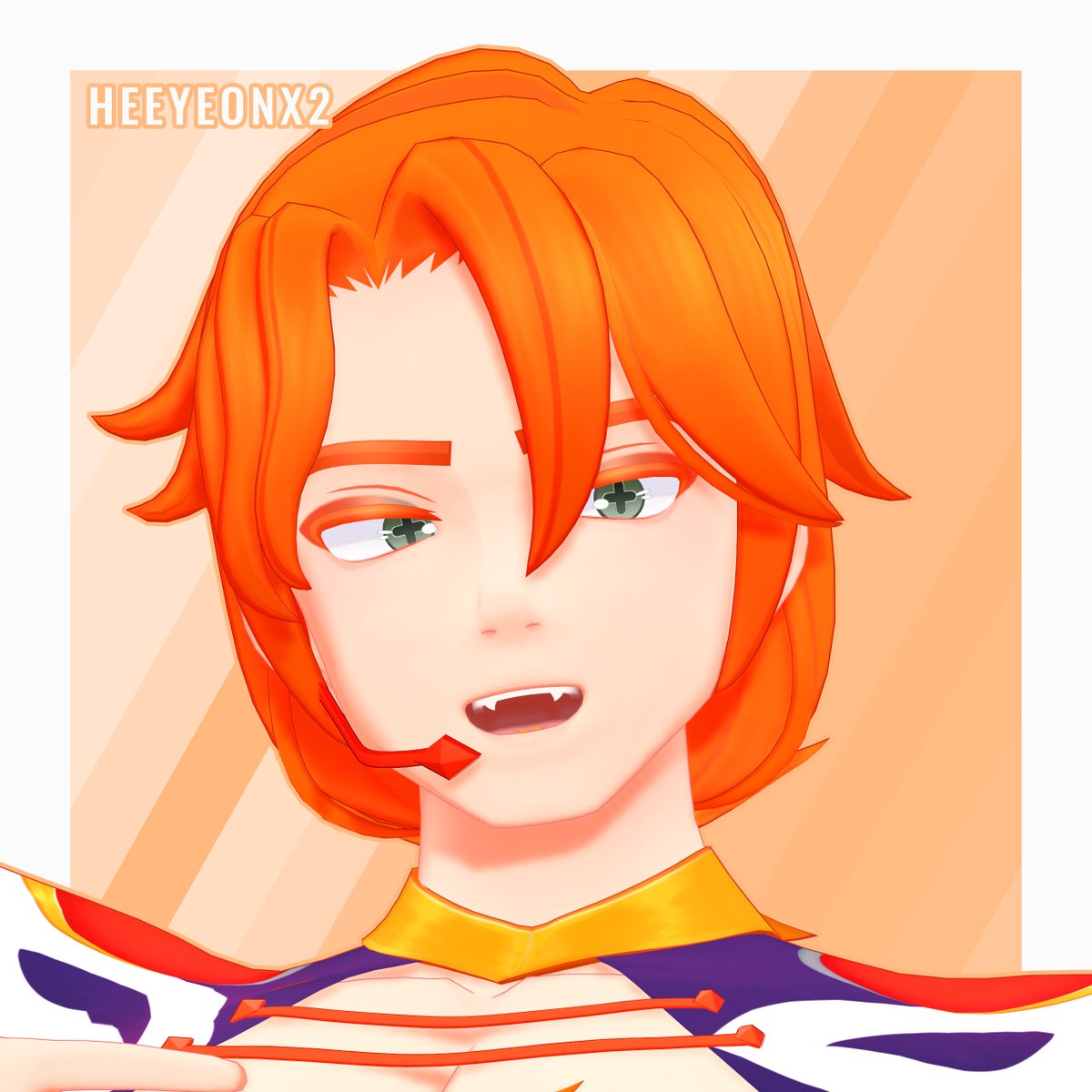 HeeyeonX2_'s tweet photo. Finishing this big boy feels so rewarding! 😭❤️ Model for @/_VERRINE  

#MMD #UTAU https://t.co/T6lKhMClJS