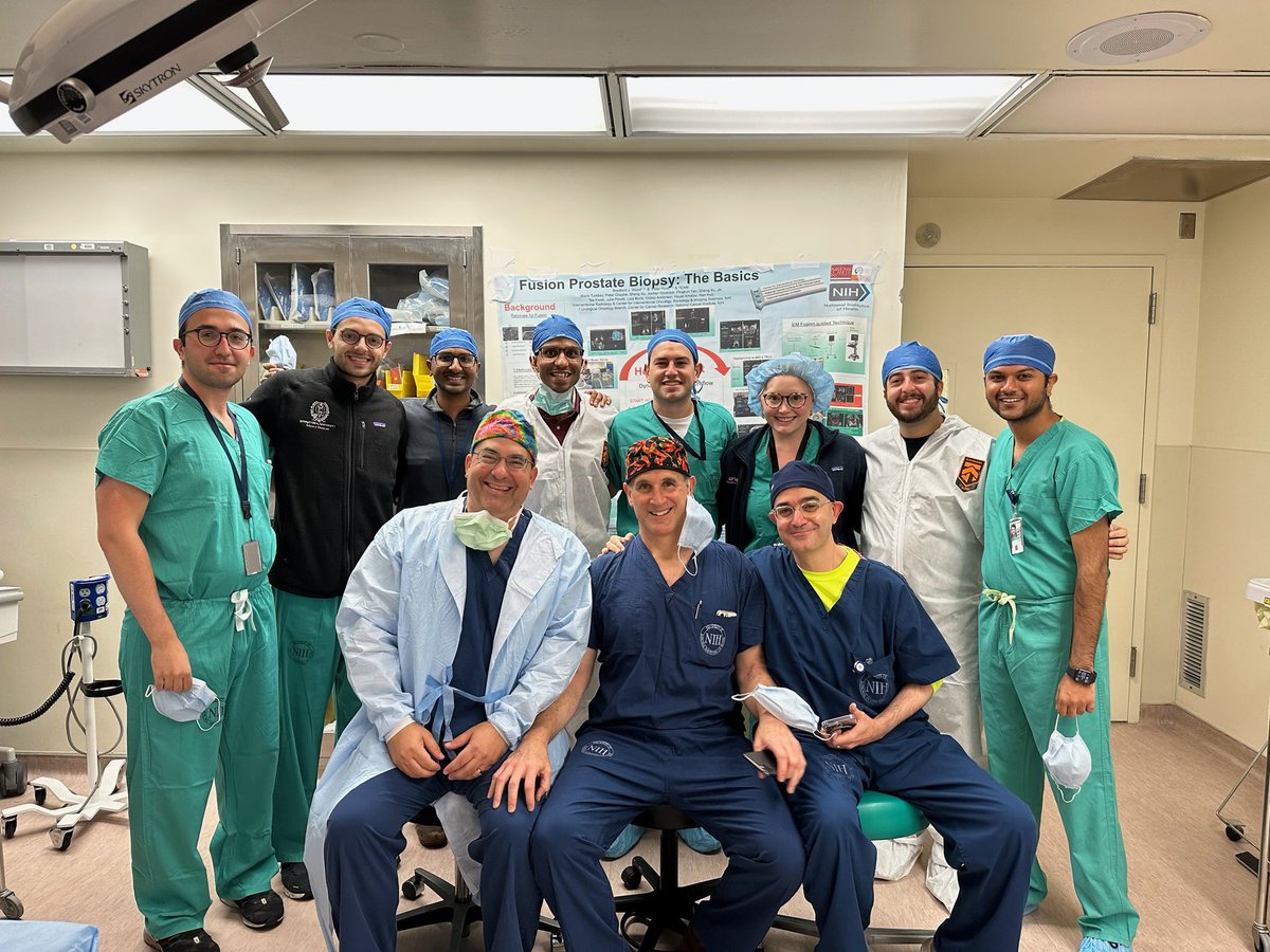 William Azar (@williamazar_) on Twitter photo Exciting times at the <a href="/NIH/">NIH</a>'s Urologic Oncology branch!👨🔬Only a month in, and already learning so much under the mentorship of <a href="/PeterPintoMD/">Peter Pinto</a>.
📸 Here's a sneak peek of the stellar Lab team I'm proud to be a part of <a href="/radiolobt/">Baris Turkbey MD</a> <a href="/BradWoodMD/">Brad Wood</a> @NCICCR_UroOnc #ProstateCancer #Urology Exciting times at the <a href="/NIH/">NIH</a>'s Urologic Oncology branch!👨🔬Only a month in, and already learning so much under the mentorship of <a href="/PeterPintoMD/">Peter Pinto</a>.
📸 Here's a sneak peek of the stellar Lab team I'm proud to be a part of <a href="/radiolobt/">Baris Turkbey MD</a> <a href="/BradWoodMD/">Brad Wood</a> @NCICCR_UroOnc #ProstateCancer #Urology