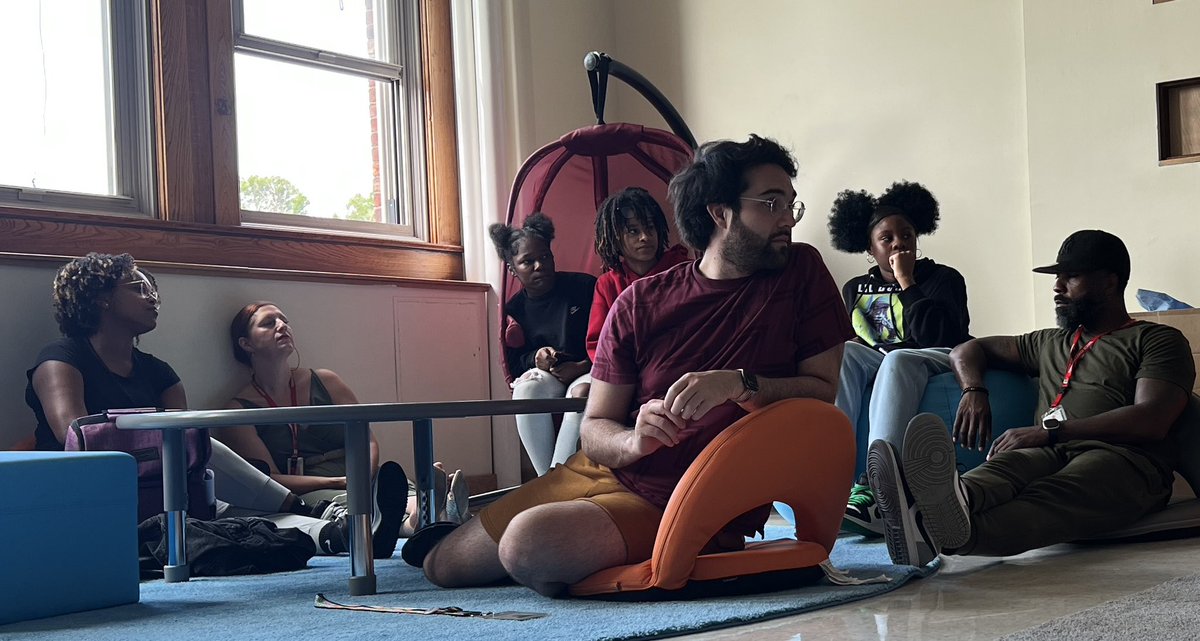 #FLS staff had a great opportunity today to question and listen to our students (past and present) about how to best support them and their peers. #onercsd #flspride