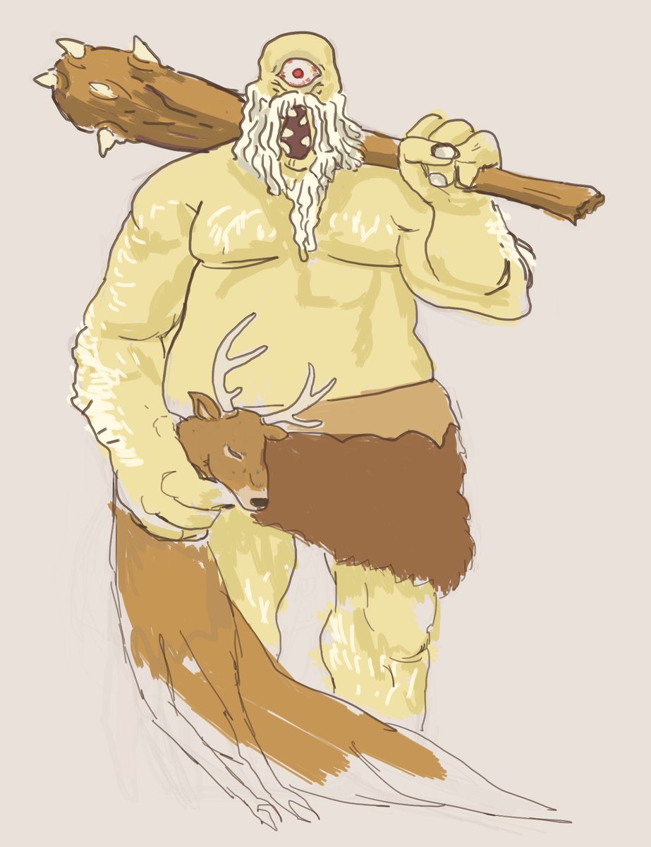 Cyclops! Almost done, not sure if I'll improve it much more