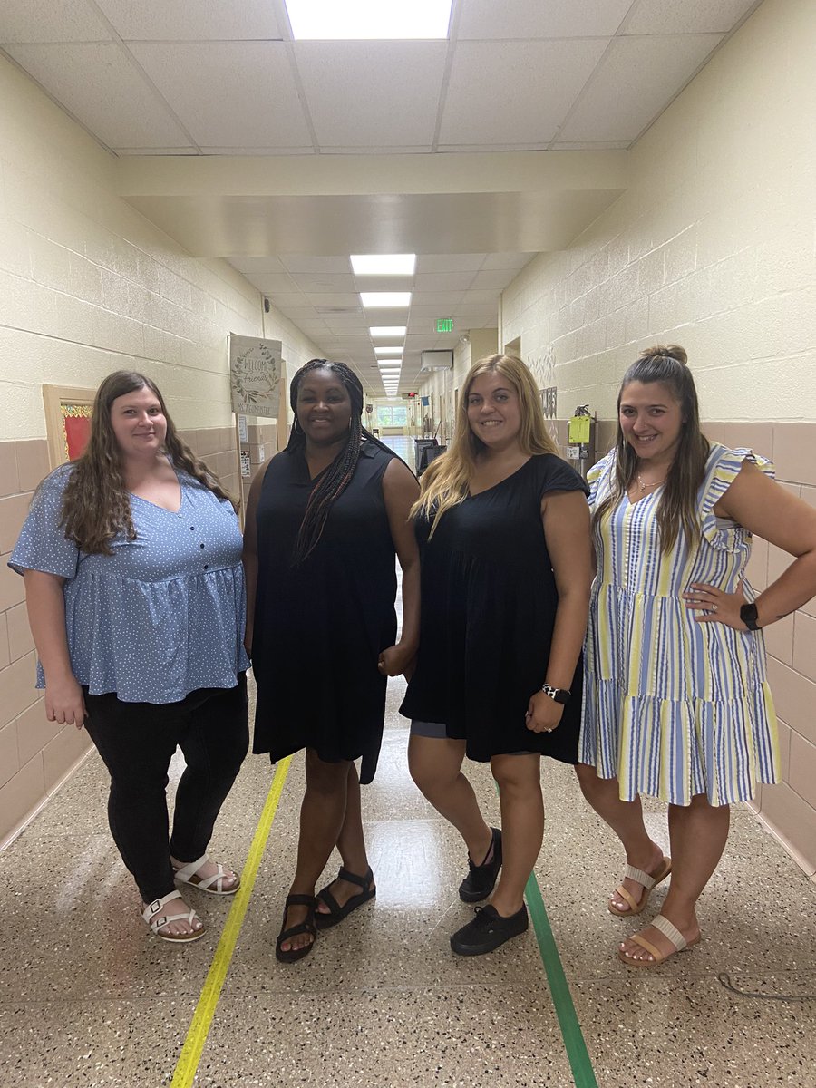 Happy First..I mean second day of school with a great team! Bring on year 5 in Second Grade! 📚✏️