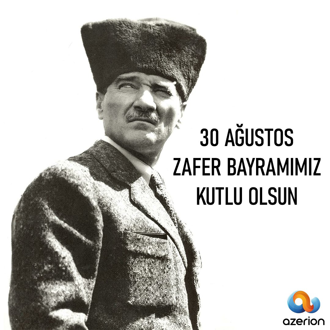 30 Ağustos Zafer Bayramımız kutlu olsun!