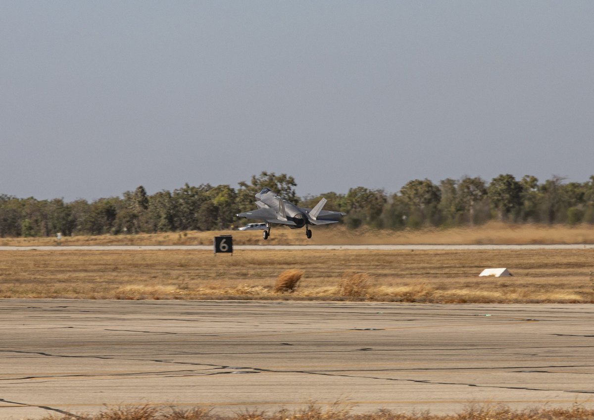 JASDF F35As complete their historic first overseas deployment to Tindal. Next: Ex Bushido Guardian 23 in Japan. 

GALLERY: images.defence.gov.au/S20232464