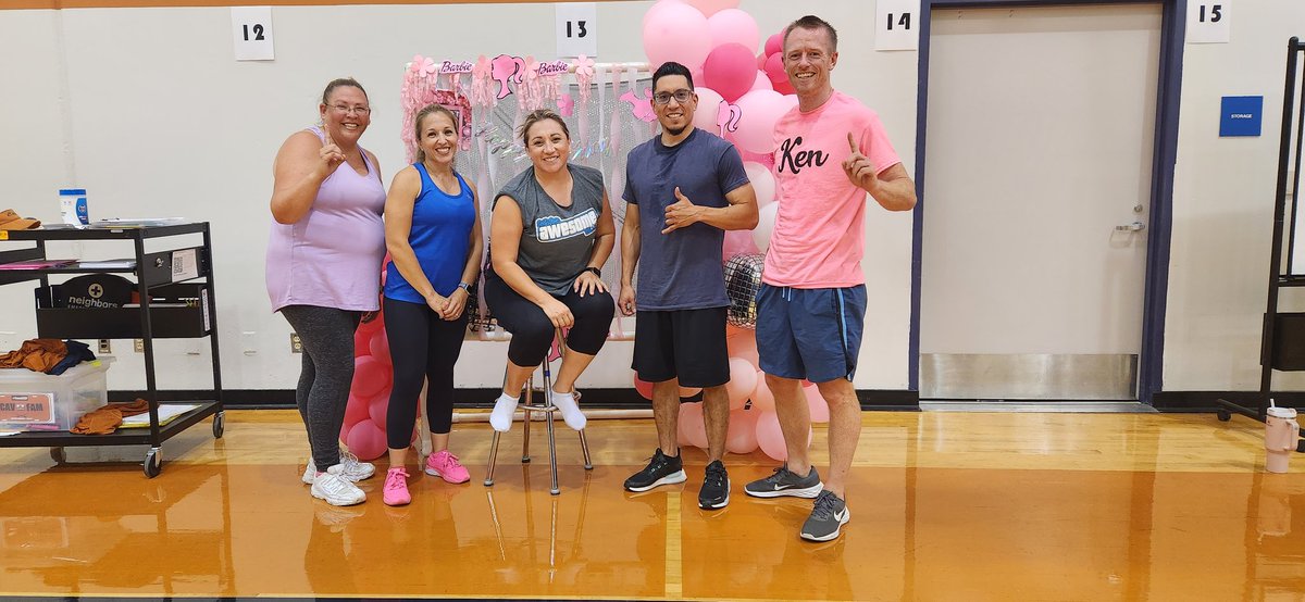Jennifer Peterson (@jpeter_hms) on Twitter photo Working out with Work Out Birthday Barbie today. Happy birthday Mrs. Hairston!! <a href="/Hernando_MS/">Dr. Jesse A. Sepulveda</a> <a href="/anaya_hms/">Jaclyn Anaya</a> <a href="/DArellano_HMS/">Daniel Arellano</a> @SThomas_HMS Working out with Work Out Birthday Barbie today. Happy birthday Mrs. Hairston!! <a href="/Hernando_MS/">Dr. Jesse A. Sepulveda</a> <a href="/anaya_hms/">Jaclyn Anaya</a> <a href="/DArellano_HMS/">Daniel Arellano</a> @SThomas_HMS