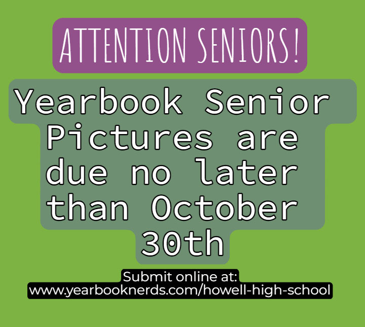 HowellHighYBK's tweet photo. Get those senior pictures to us ASAP. Upload to: https://t.co/NC6GfBTNJz
#howellhighlanders #howellhs2024 #OneHowell #HowellHighForever https://t.co/CgyU9ztIeG
