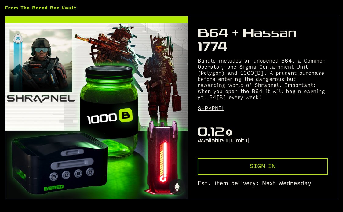 Bored Box Store tweet media