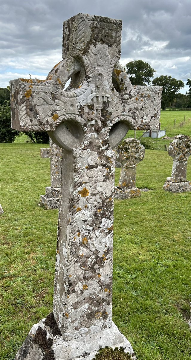 GarethHLloyd's tweet photo. Curiously a church graveyard full of Celtic crosses in Dorset! Lovely church and beautiful place to be paid to rest. https://t.co/dTWdCVp6yj