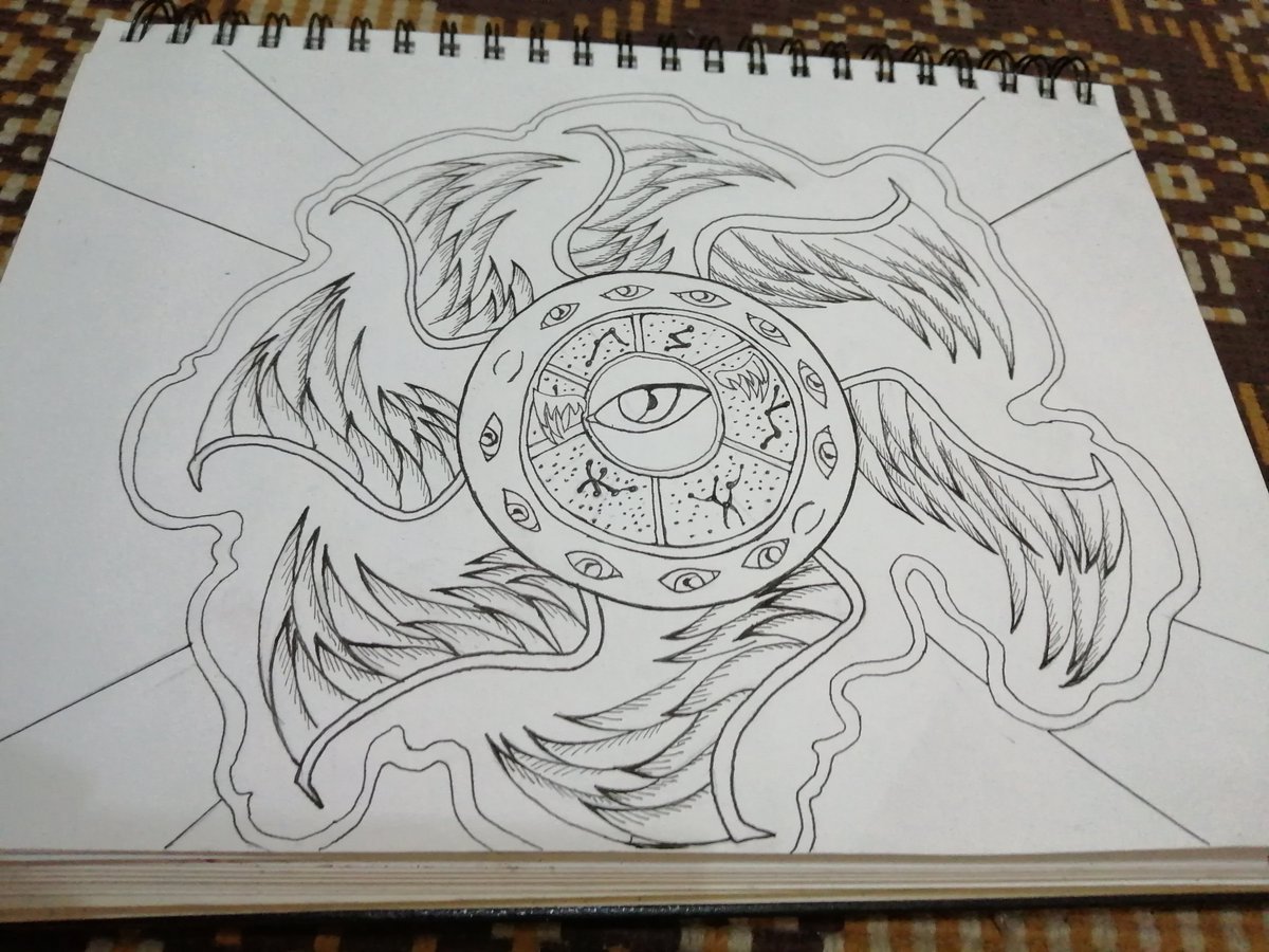 I'm fascinated with accurate biblical angels XD so I did this. Based on the angel Ophanim