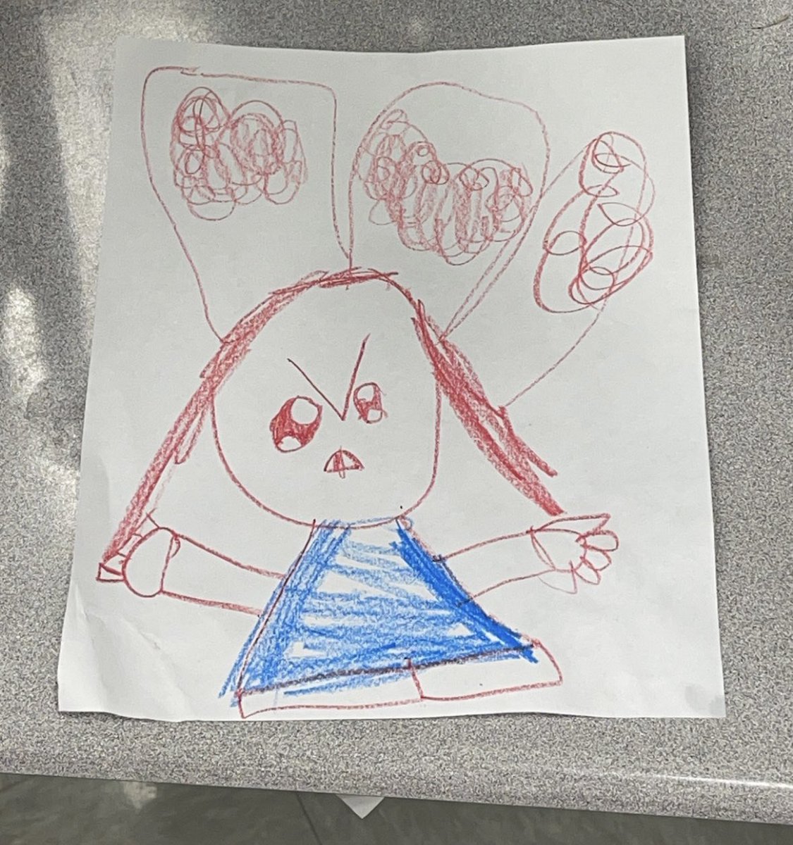 When you’re mad at your teacher because she won’t let you play in the bathroom