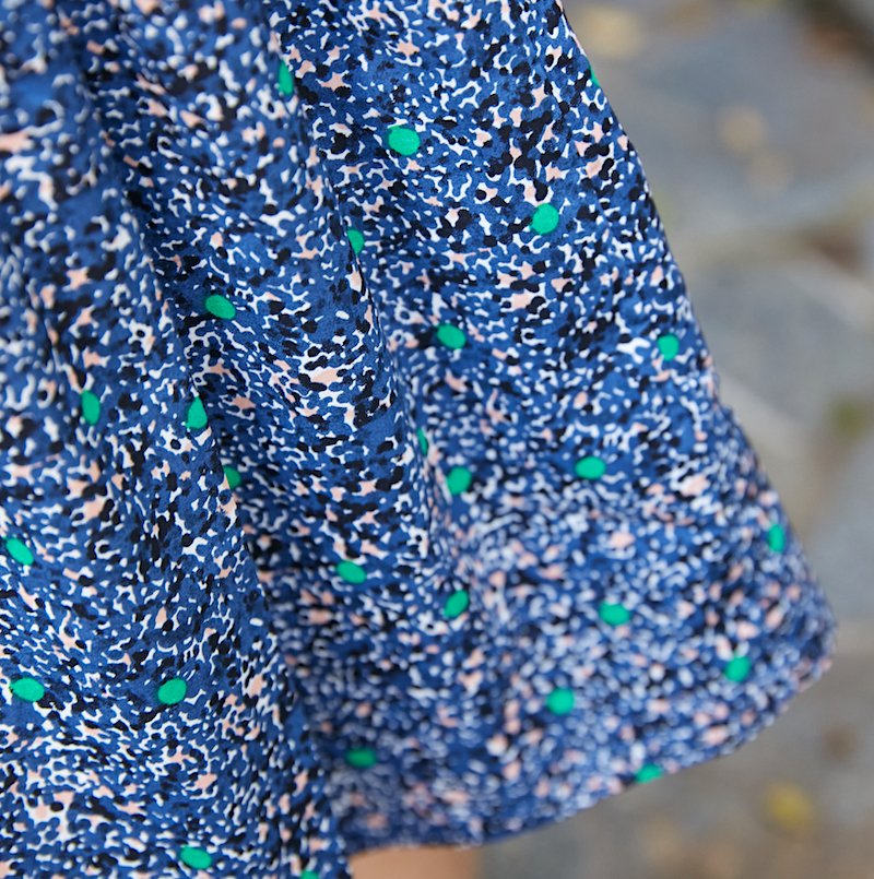 #BLUE 💙💙💙 Miss R looking adorable in our Orla #dress in 100% #cotton #knit + fabric. #Beauty in the details😍 edenandzoe.com/collections/gi…