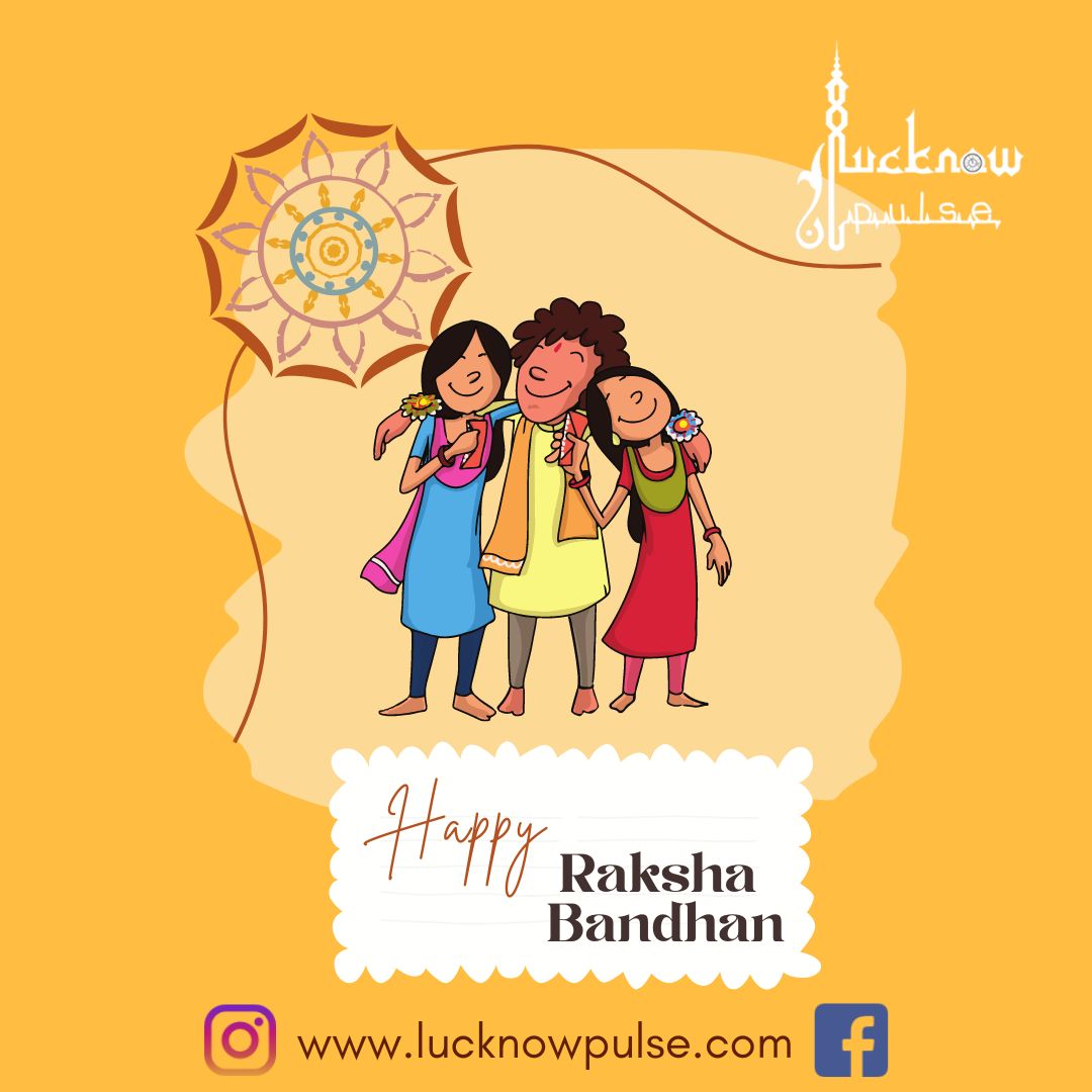 May this rakhi make the bond stronger... HAPPY RAKSHA BANDHAN!

#rakhi #strongerrelationships #delicatethreads #rakhshabandhan #lucknowpulse