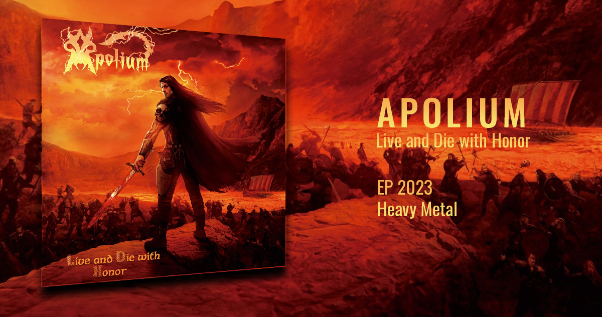 El Heavy Metal aparece en nuestro listado de reseñas por parte de Apolium  y su EP 2023 “Live and Die with Honor”.

discordancia.cl/discos/apolium…