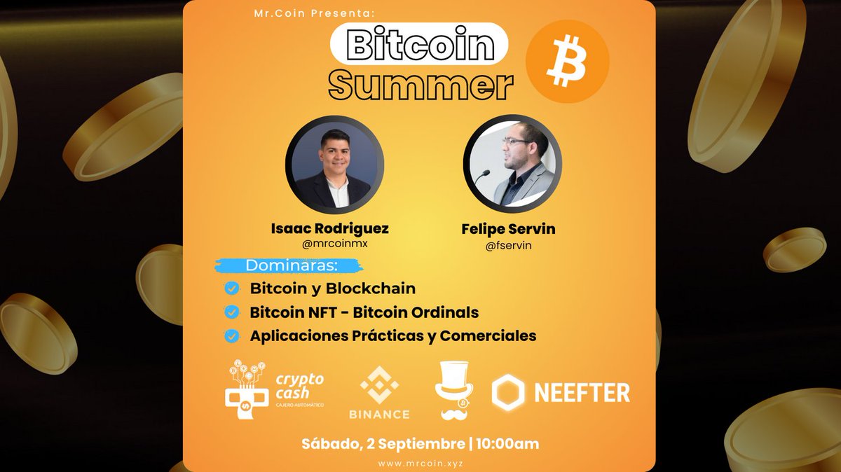 MrCoinMx's tweet photo. Sumérgete en el emocionante mundo de las criptos.
Aprende a comprarlo como todo un pro y descubre las formas novedosas en que está cambiando el juego para emprendedores.

Código: "CRYPTOCASH"

https://t.co/3QevwXirhq
@CryptoCashATM @Neefter_ @BinanceLATAM https://t.co/RpTXt2dJIV